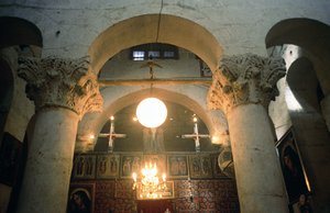 View of the interior, founded in the 10th century
